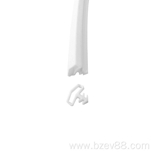 Rubber Protection Sealing Strip Trimmed for Wood Door